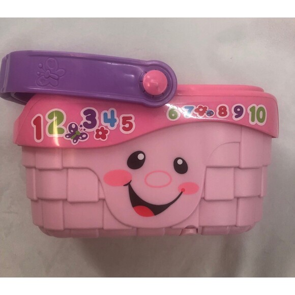 Fisher price laugh and learn sweet sounds picnic basket shape sorter toy - Picture 5 of 6